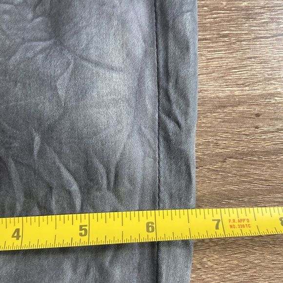 AG The Legging Ankle Super Skinny Wet Look Jeans 25R - Picture 10 of 13